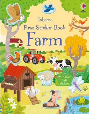 Usborne Little 1st Stickers: Farm