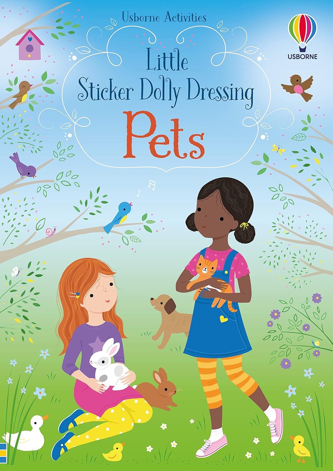 Usborne Little Sticker Dolly Dressing: Pets
