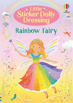 Usborne Little Sticker Dolly Dressing: Rainbow Fairy