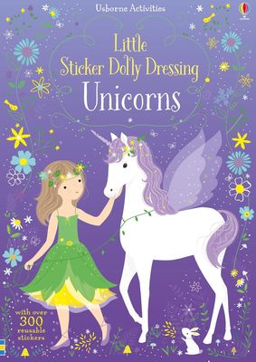 Usborne Little Sticker Dolly Dressing: Unicorns