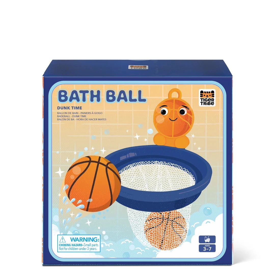 Tiger Tribe Bath Ball - Dunk Time