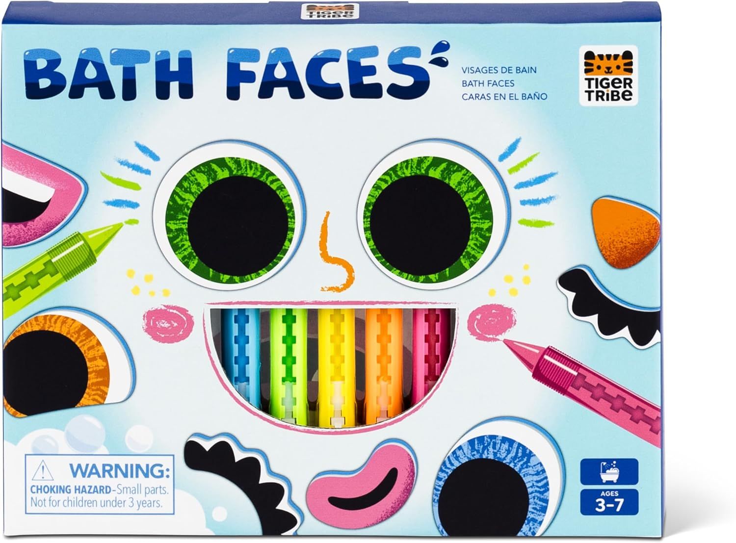 Tiger Tribe Bath Faces