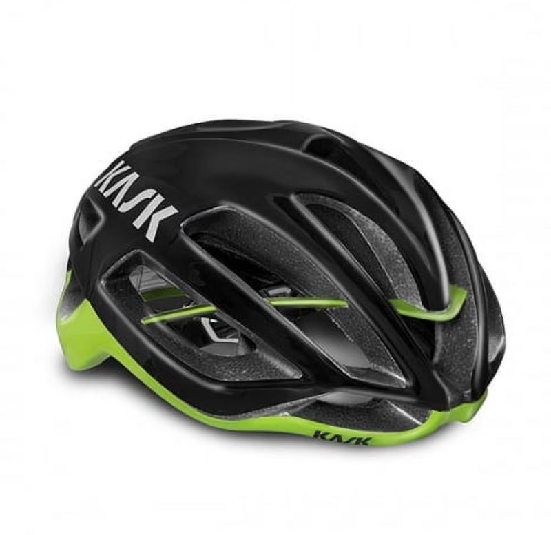 KASK PROTONE  HELMET BLK/LIME MED