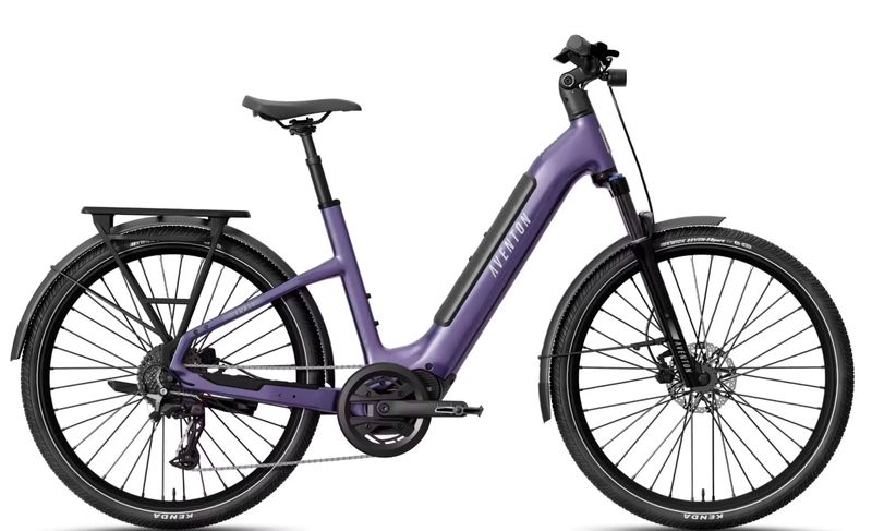 Aventon Level 4 ADV Step Through Purple S/M