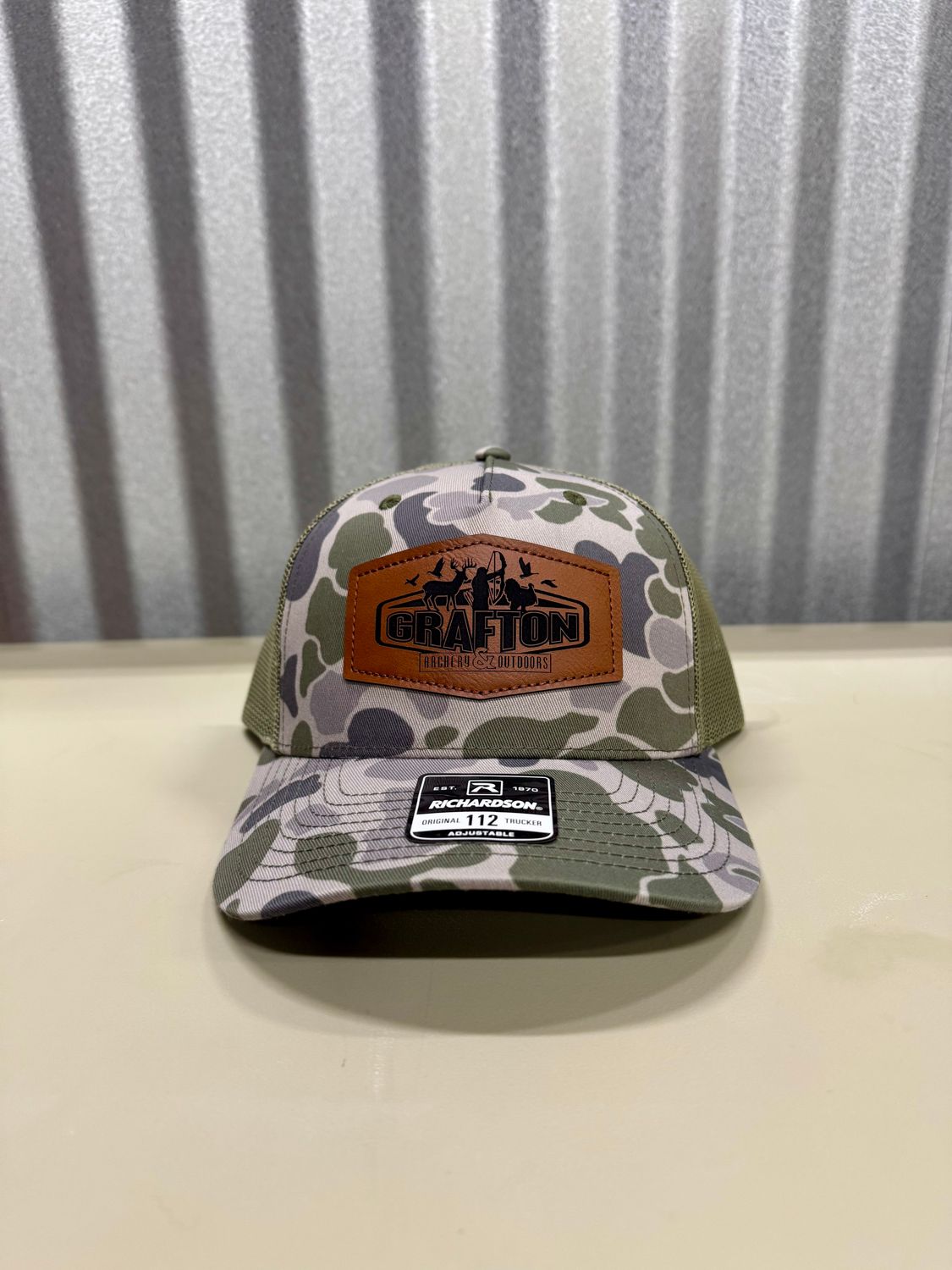 Grafton Hat Green Camo