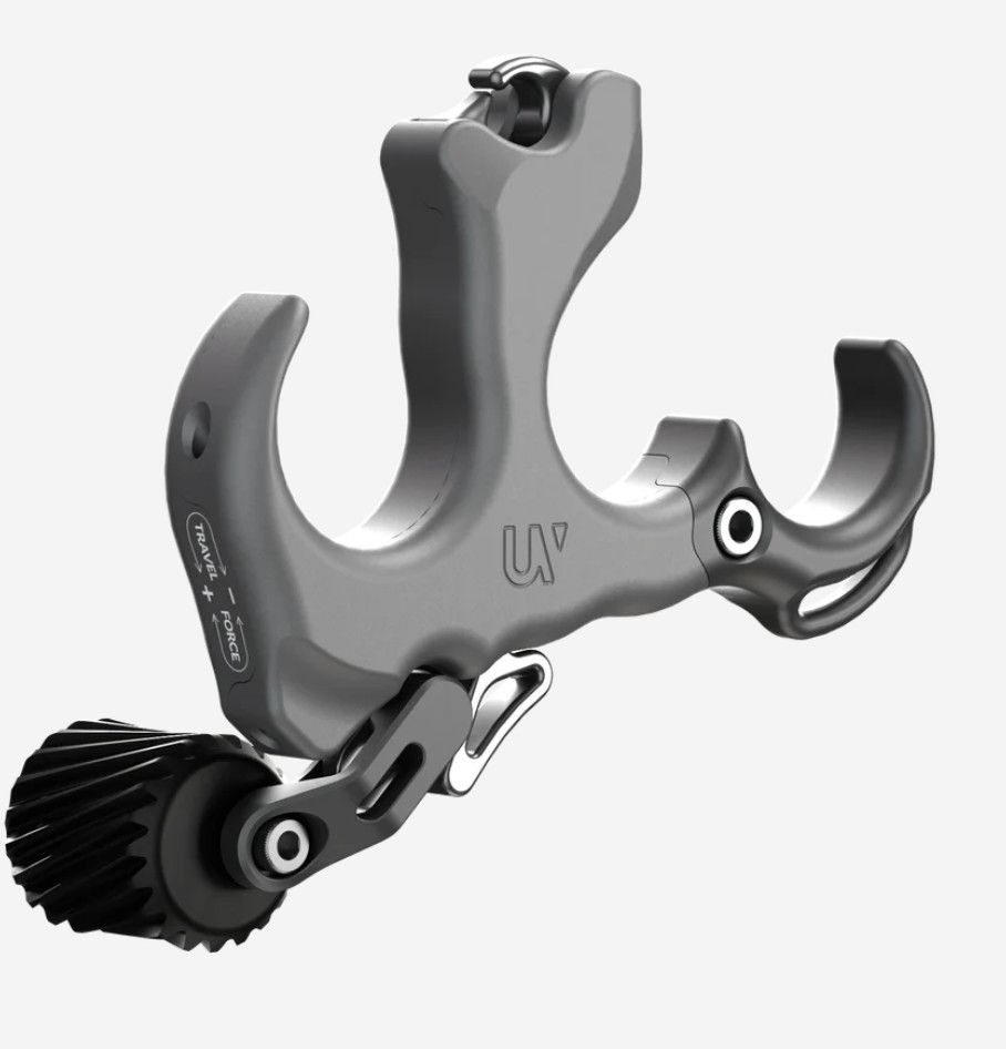 Ultraview UV Button, Color: Smoke Gray Aluminum, Size: M