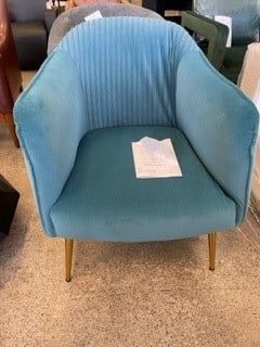 Cendea Barrel Chair - Blue