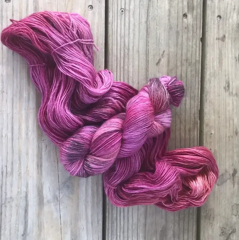 Violet Flamingo - Flamingo Sock, Color: Sangria