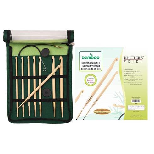 Knitter&#39;s Pride - Bamboo Crochet Hook Set (Tunisian/Afghan)