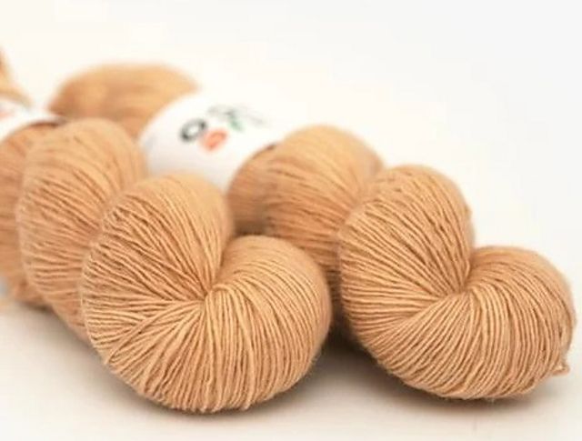 Hue Loco - Phyllis Sock - , Color: Apricot