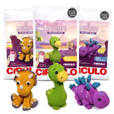 Circulo - Amigurumi Kit Dinos - 