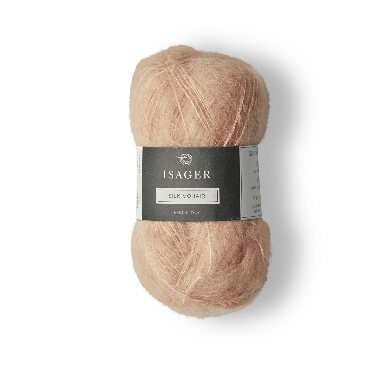 Isager - Silk Mohair, Color: #62 -  Rose