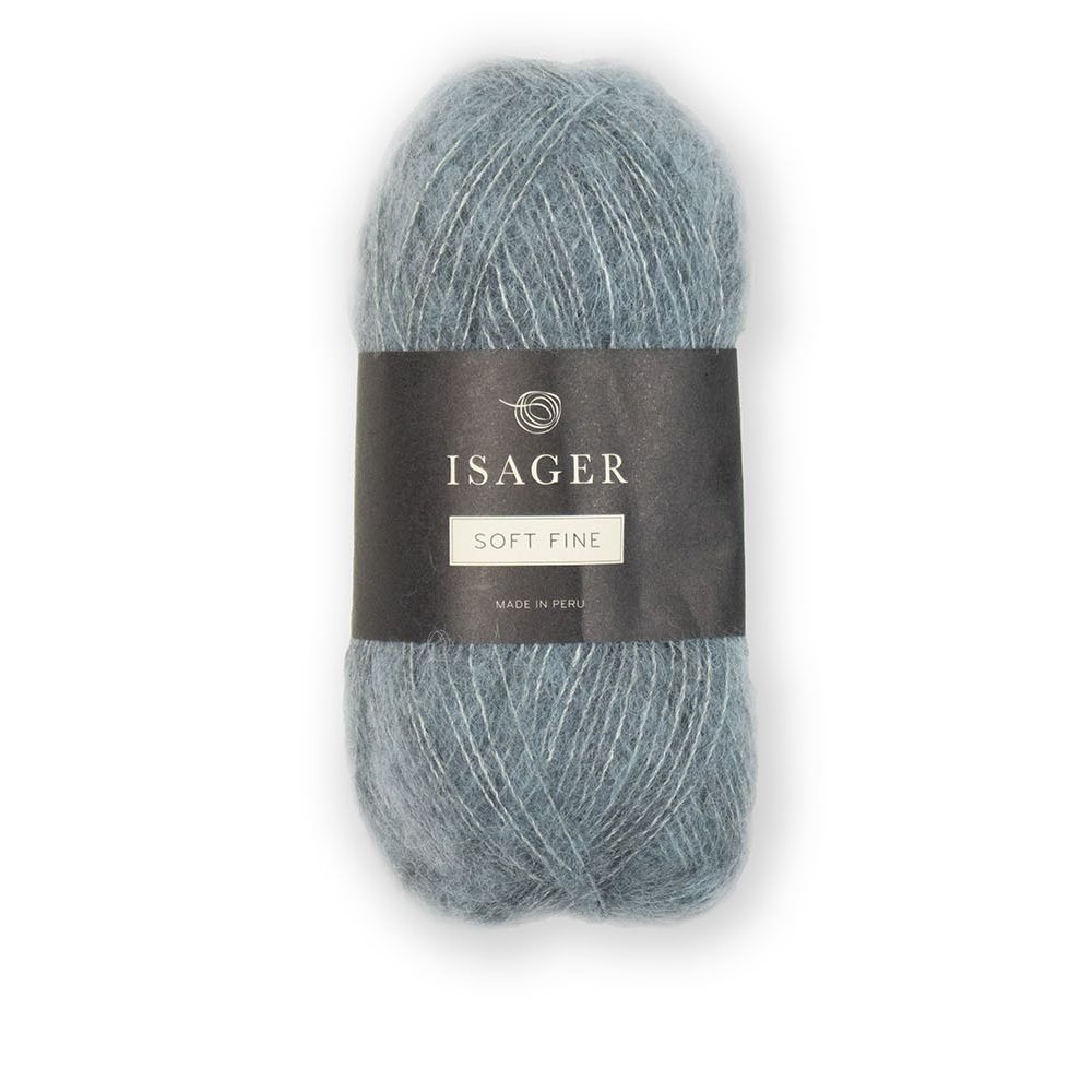 Isager - Soft Fine, Color: 11 - Slate Blue