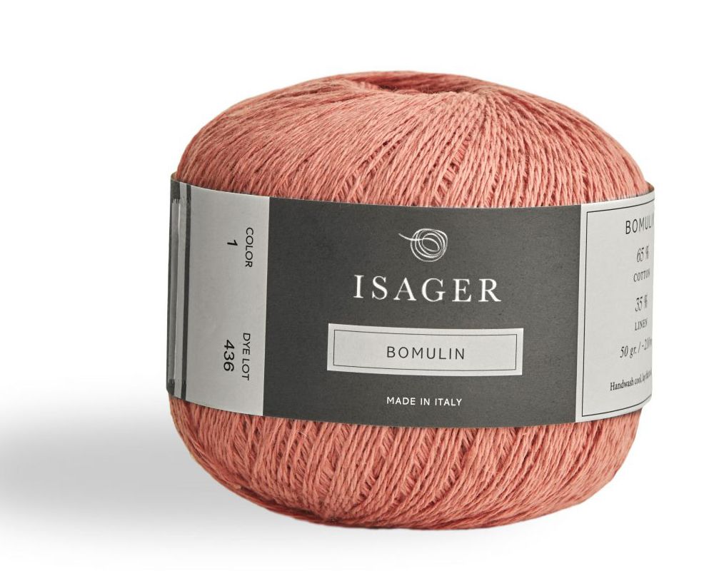 Isager - Bomulin, Color: 01 - Hibiscus