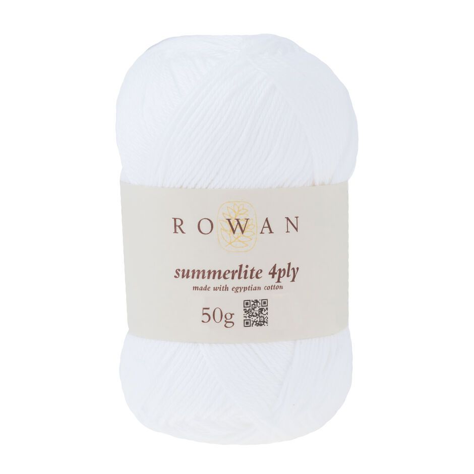 Rowan - Summerlite 4ply, Color: 417 - Pure White