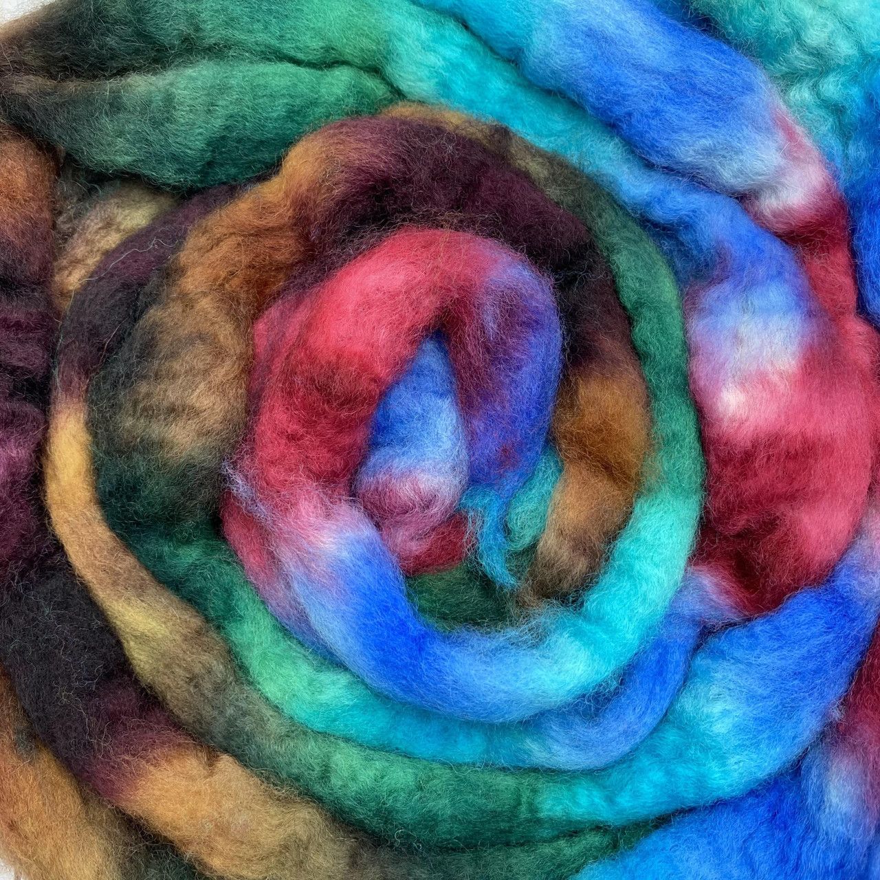 Frabjous - BFL Spinning Fiber, Color: 1 - Stained Glass