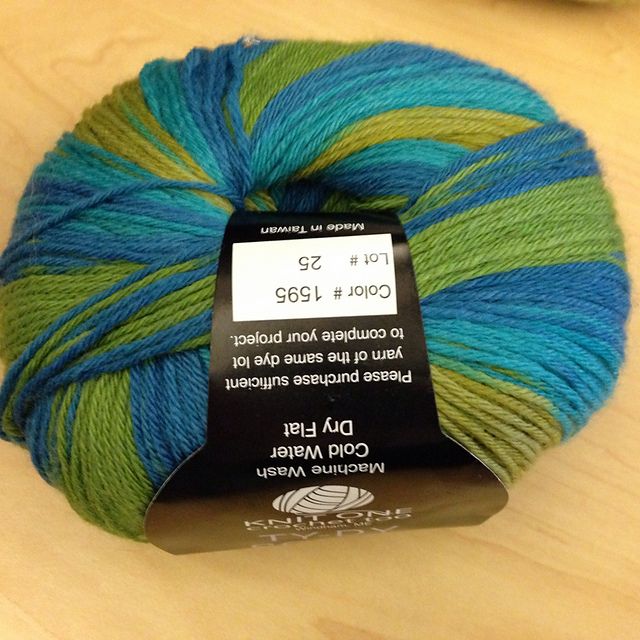 Knit One - TY-DY Socks, Color: 1595 - Oceana