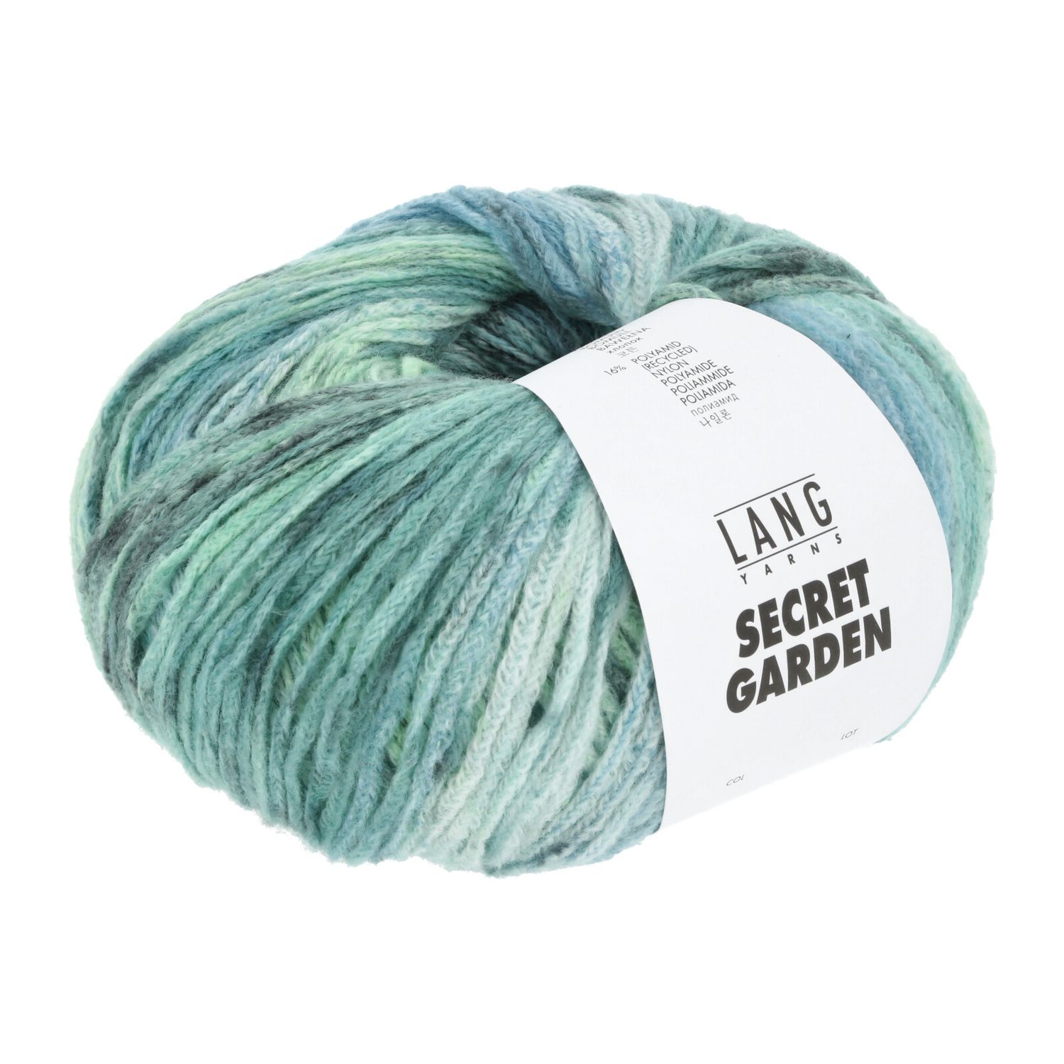 Lang - Secret Garden, Color: 1139-0008 - Turquoise Atlantic