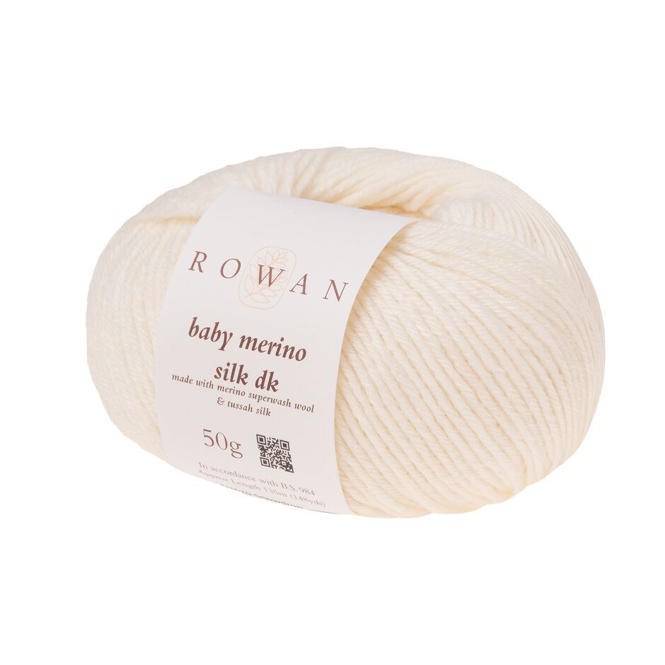 Rowan - Baby Merino Silk Dk, Color: 670 - Snowdrop