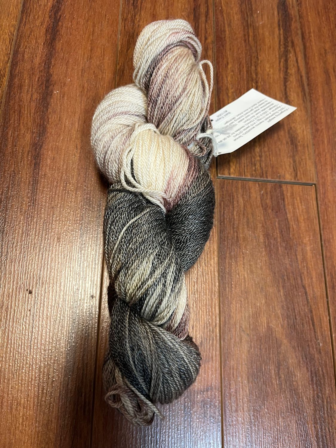 Happy Fuzzy Yarn - Merino/Tencel Fingering, Color: 21068 - Bald Eagle