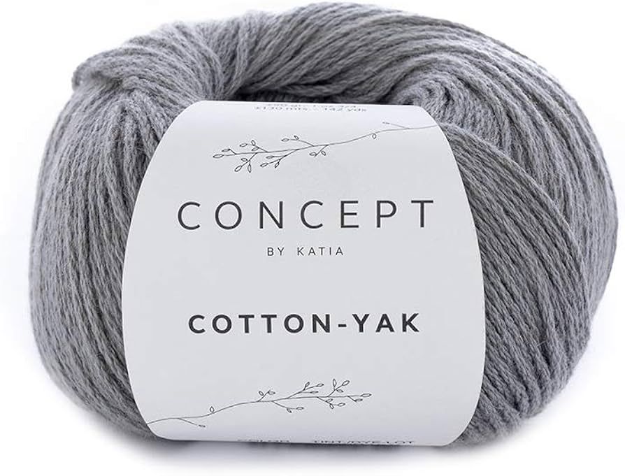 Katia - Cotton Yak, Color: 112 - Grey