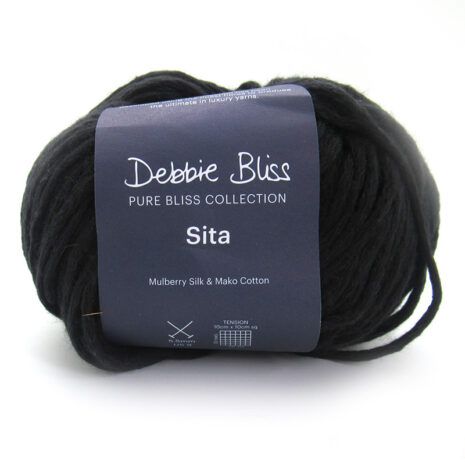 Debbie Bliss - Sita, Color: 67002 - Black