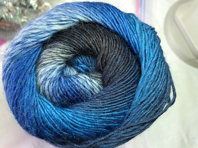 Wisdom Yarns - Poems Sock 952 - Blue Haze