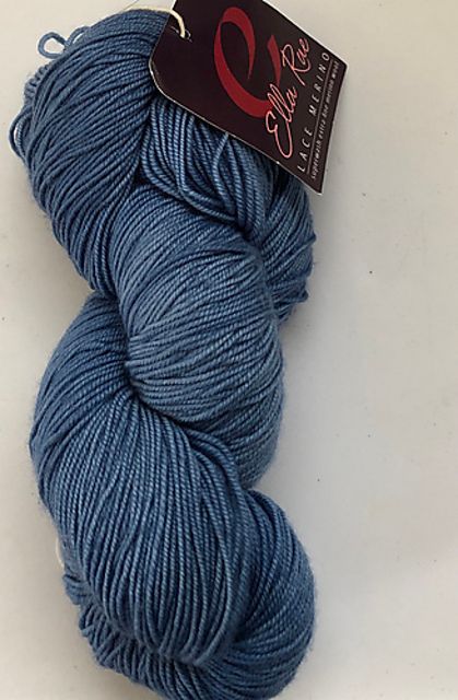 Ella Rae - Lace Merino, Color: 61 - Blue (Tonal)