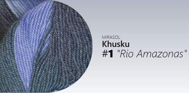 Mirasol - Khusku, Color: 01 - Rio Amazonas