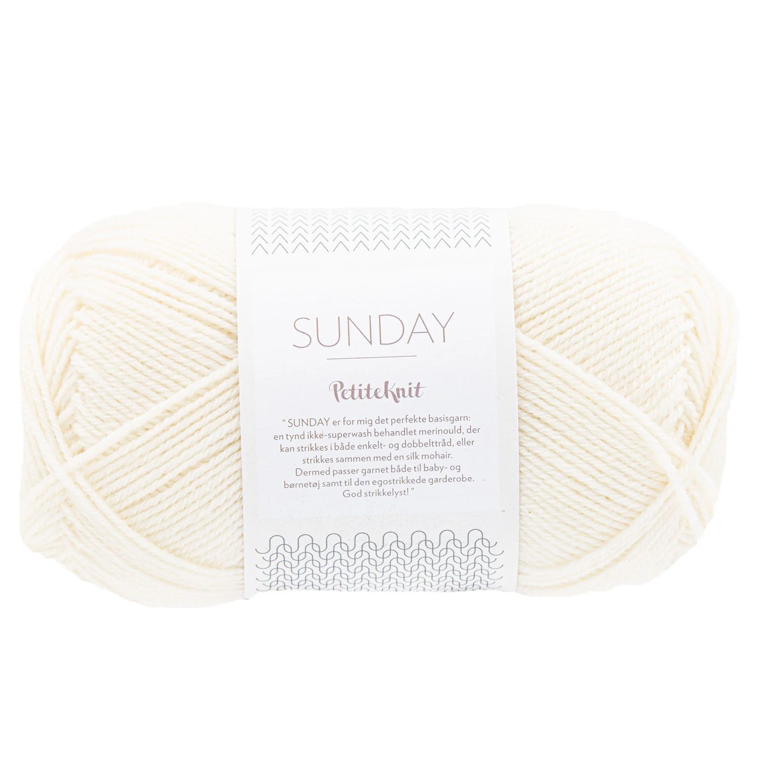 Sandnes Garn - Sunday, Color: #1012 - Whipped Cream