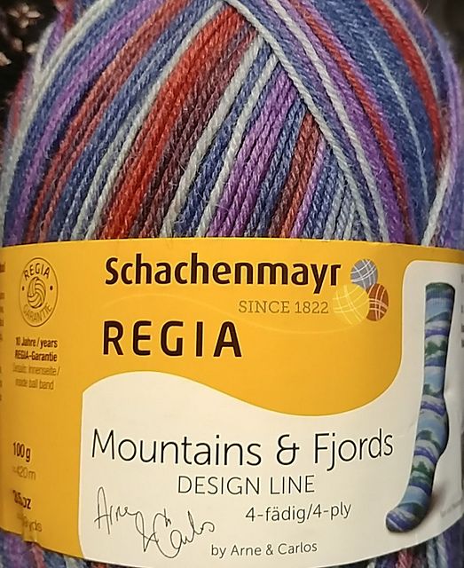 Regia - Design Line - Mountains &amp; Fjords, Color: 7029 - Hardangerfjord