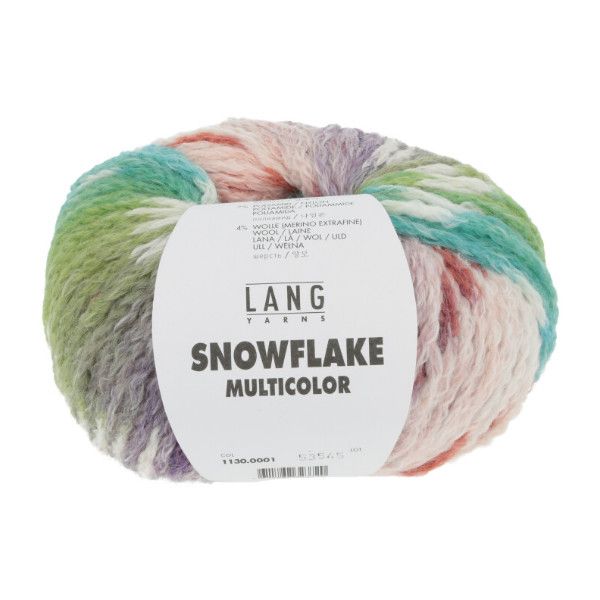Lang - Snowflake Multicolor, Color: 1130-01