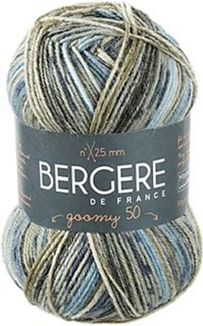 Bergere de France - Goomy 50, Color: 29609 - Imprim Kaki