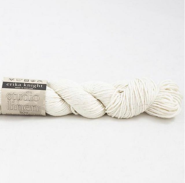 Erika Knight - Studio Linen, Color: 400 - Milk