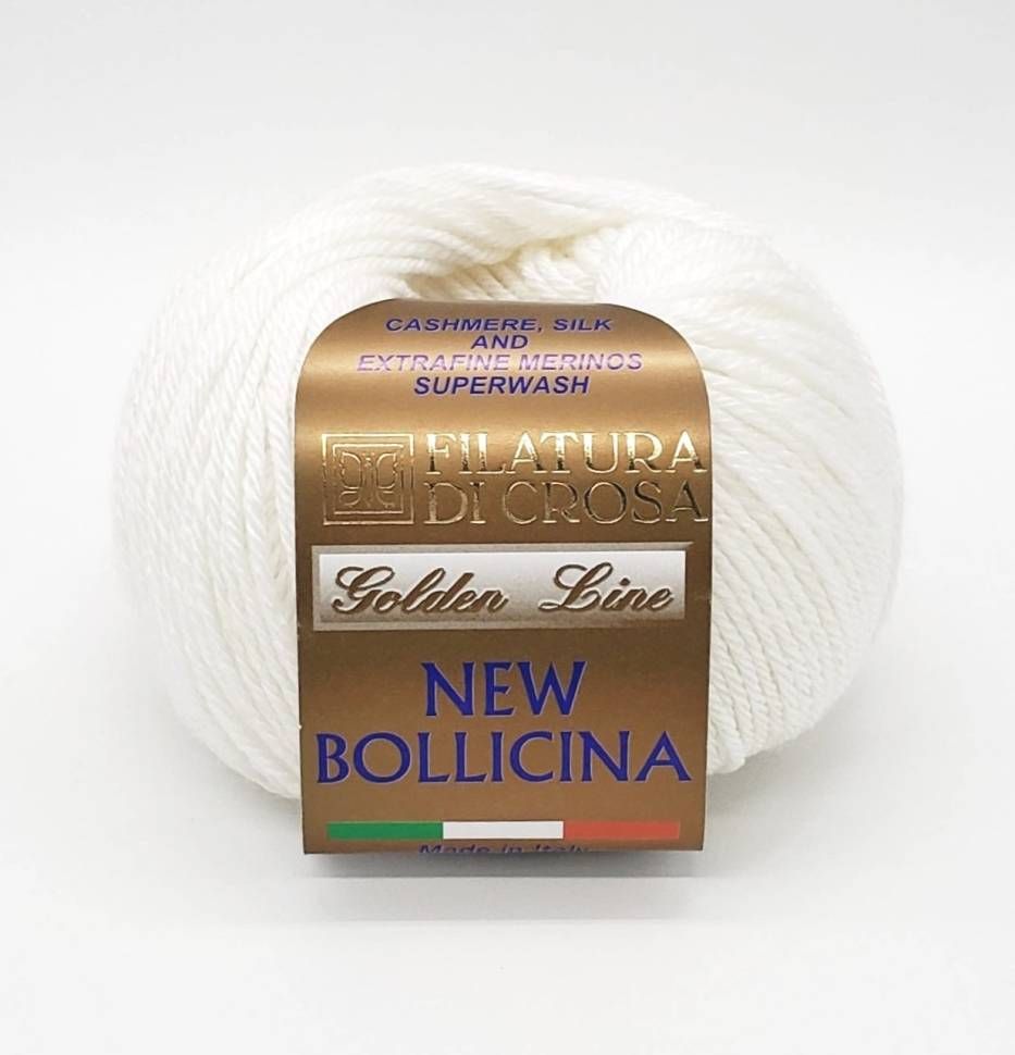 Filatura Di Crosa - New Bollicina, Color: 01 - Panna