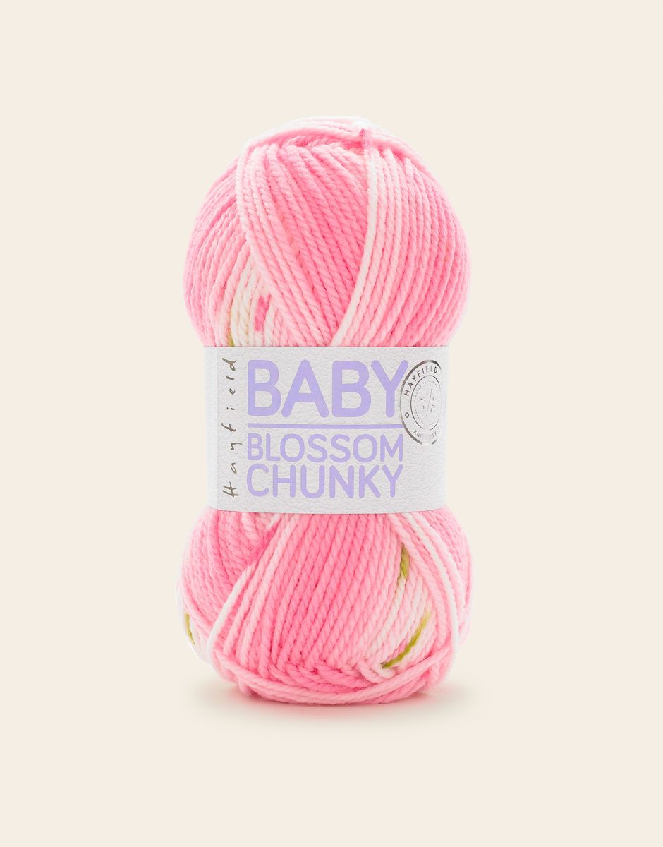 Hayfield - Baby Blossom Chunky, Color: 0350 - Baby Bouquet