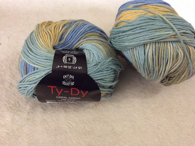 Knit One - TY-DY Cotton, Color: 656 - Forget Me Not
