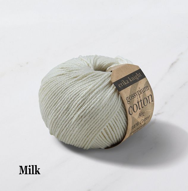 Erika Knight - Gossypium Cotton, Color: 500 - Milk