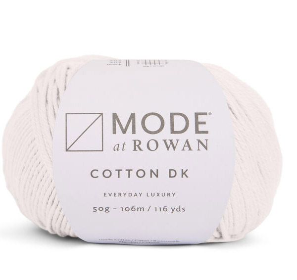 Rowan - Mode Cotton DK, Color: 010 - Pearl