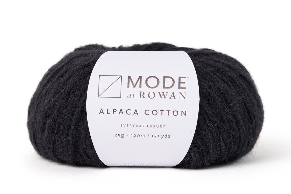 Rowan - Mode Alpaca Cotton, Color: 10 - Noir