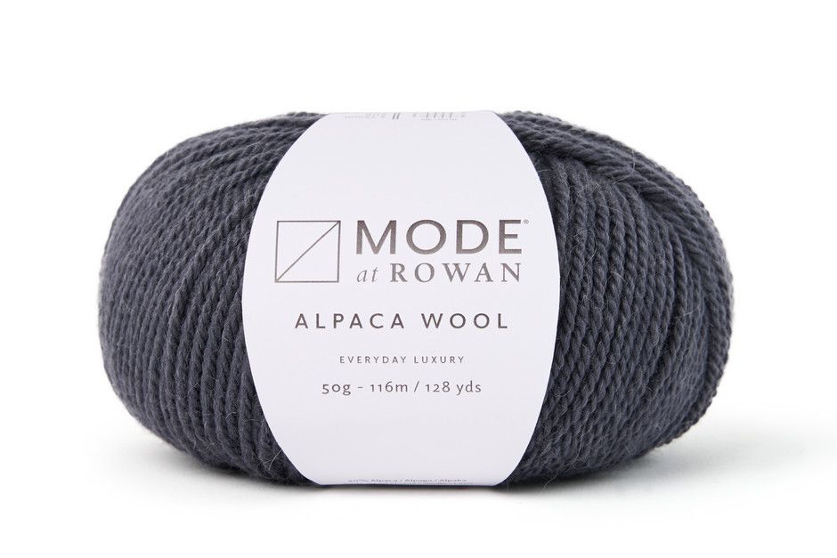 Rowan - Mode Alpaca Wool, Color: 10 - Carbon