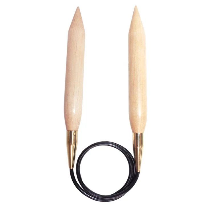 Knitter&#39;s Pride  - Jumbo Birch - Circular Needles 40&quot; US 36