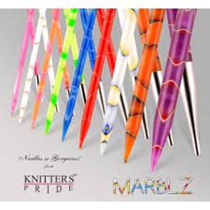 Knitter's Pride - Marblz - IC Tips 4.5"