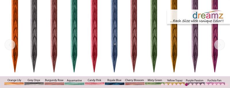 Knitter's Pride - Dreamz - IC Tips 4.5"