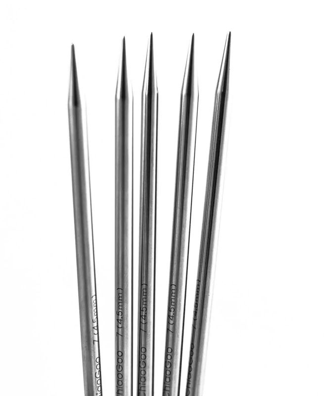 ChiaoGoo - Stainless Steel DPN Needles (Set of 5)