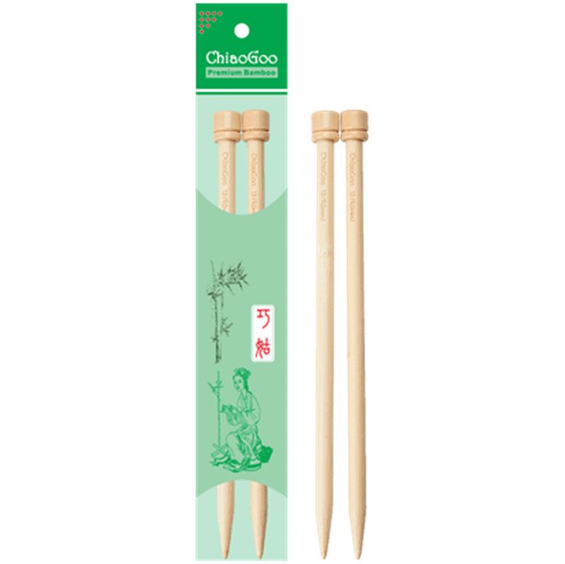ChiaoGoo - Bamboo Single Point Needles