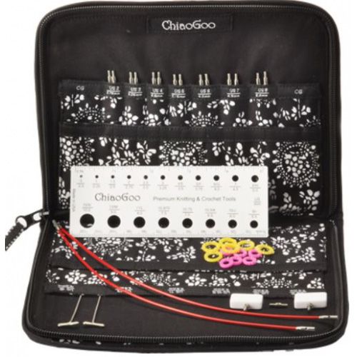 ChiaoGoo - Twist Red Lace IC Set, Length: 4&quot;, Size: Small (US 2 - 8)