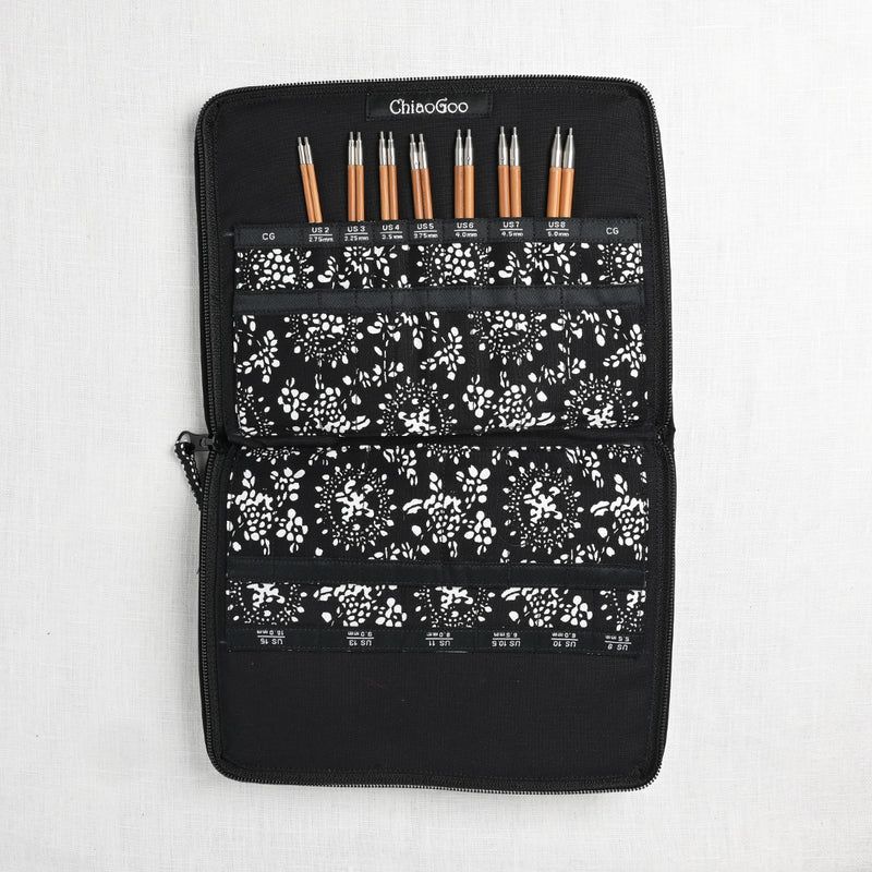 ChiaoGoo - Spin Bamboo Set, Length: 4&quot;, Size: [S] US 2 - 8