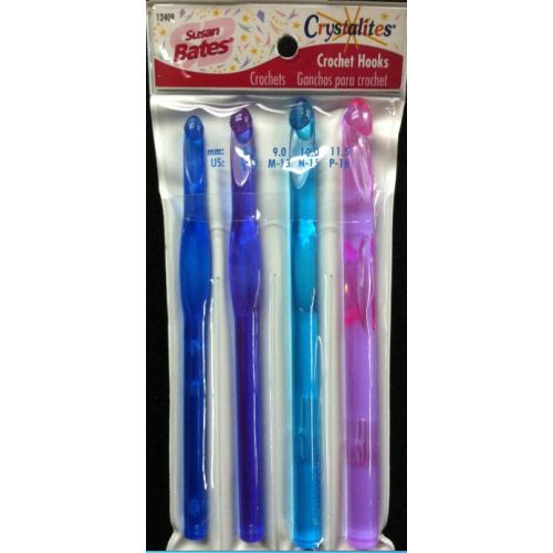 Susan Bates - Crystalite Crochet Hook Set