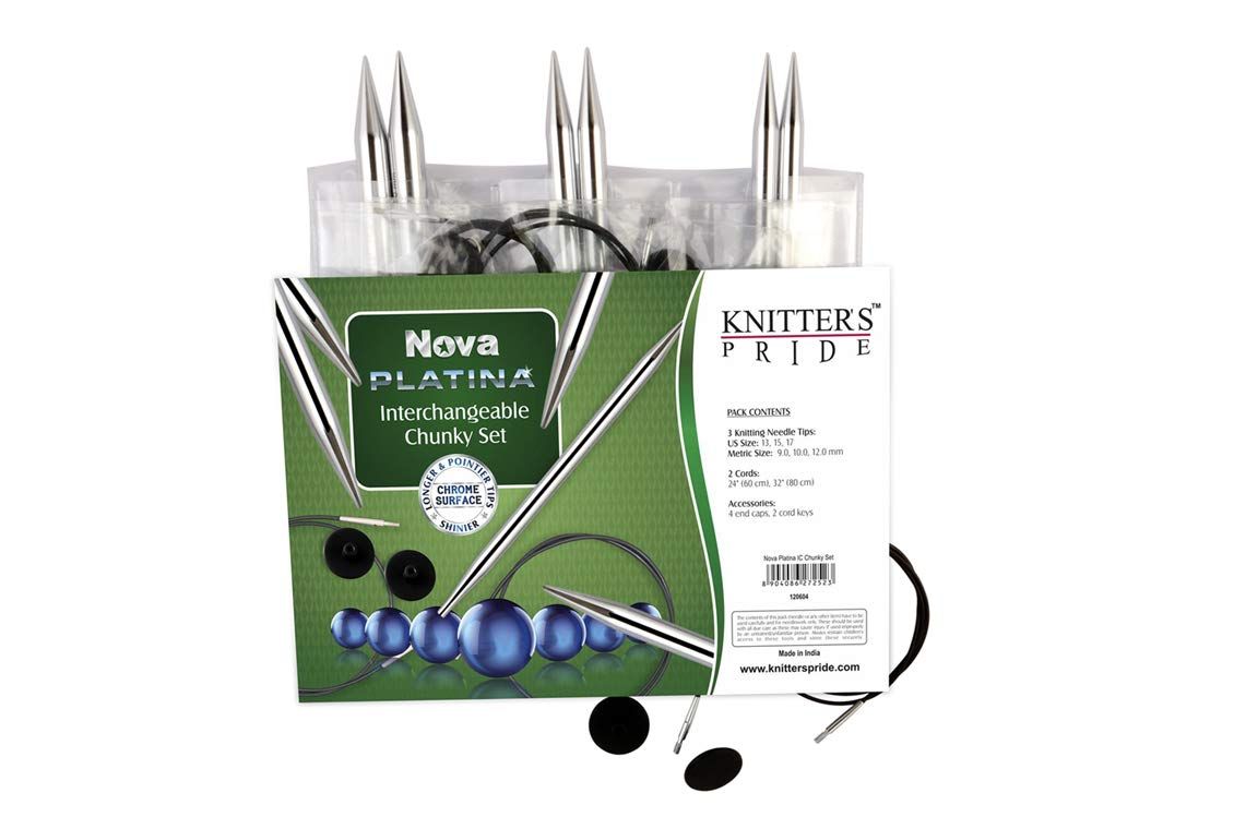 Knitter&#39;s Pride - Nova - IC Starter Set, Size: US 13 - 17 (9 mm - 12 mm)